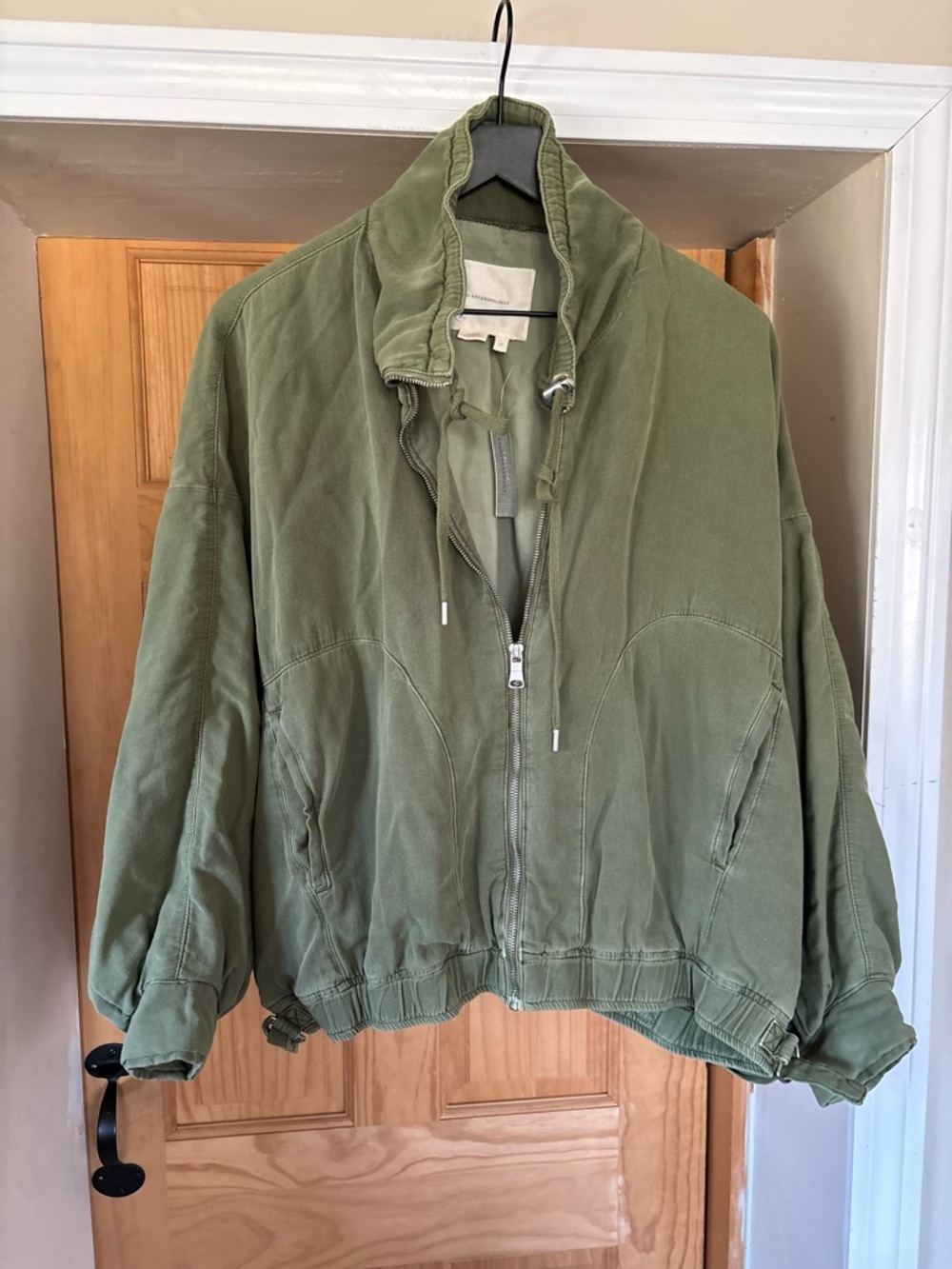 NWT ANTHROPOLOGIE Utility Jacket, Oversized, Relaxed, Cotton/Canvas Cute Coat LP